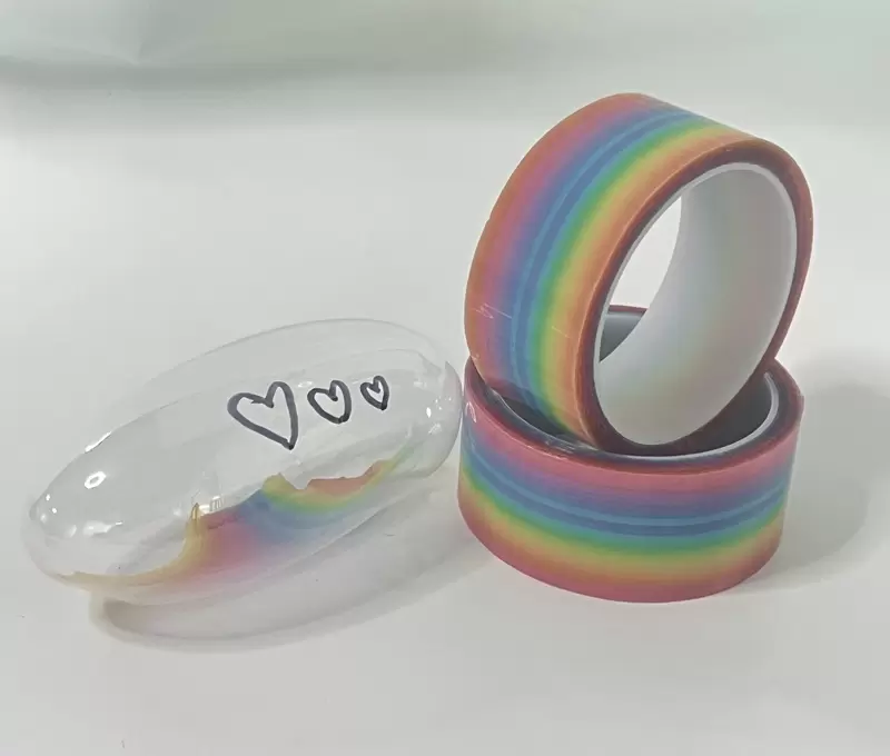 Rainbow Bubble Tape