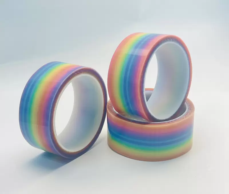 Rainbow Bubble Tape