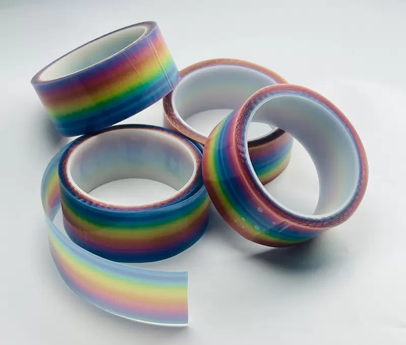 Rainbow Bubble Tape