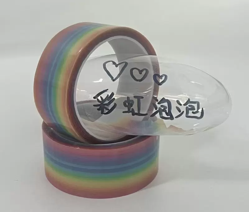 Rainbow Bubble Tape